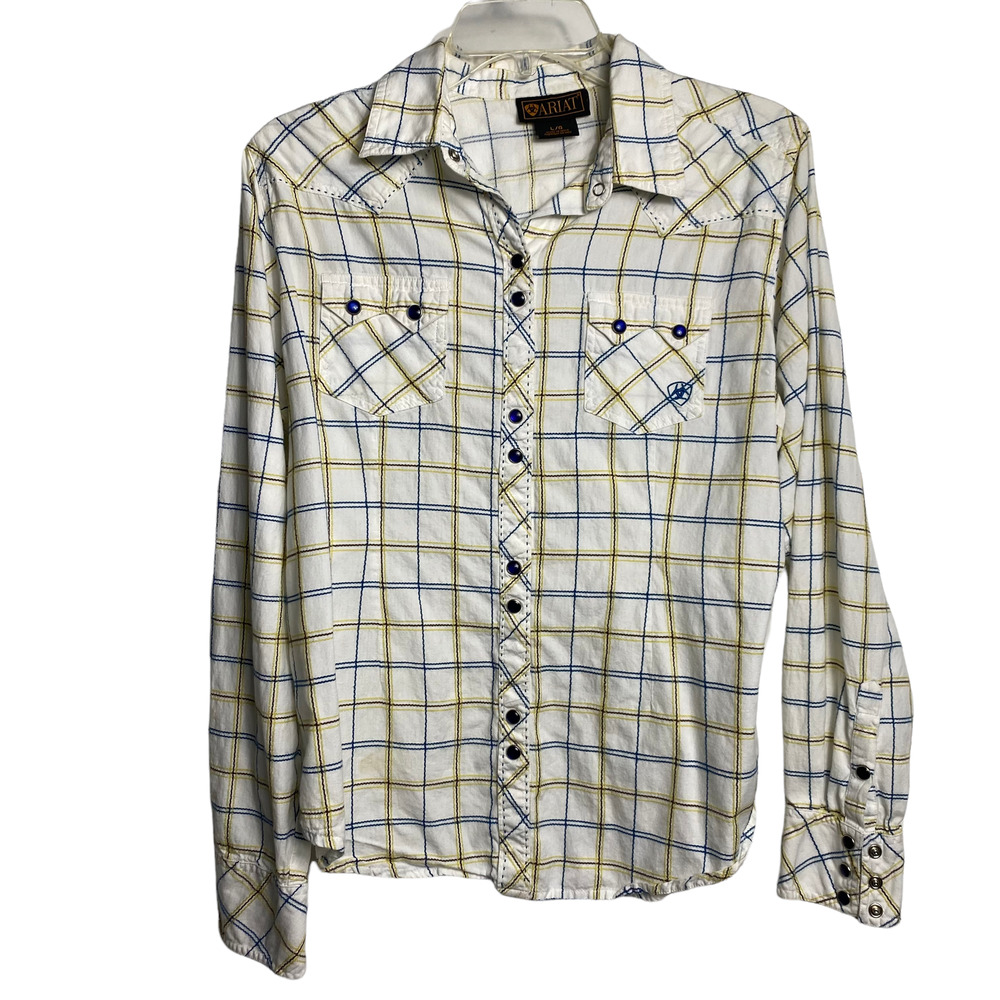 Ariat Long Sleeve Button Up Shirt L 2081